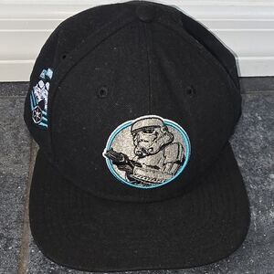 New Era Star Wars Rogue One Death Trooper 9FIFTY Snapback Hat Black